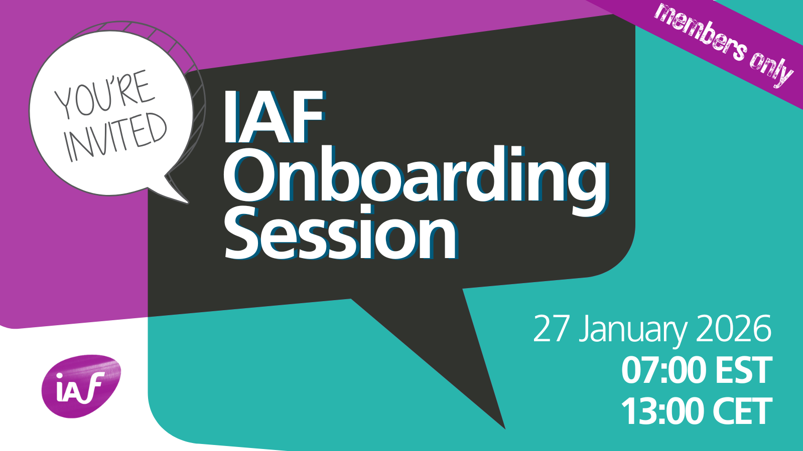 IAF Onboarding Session (Online)
